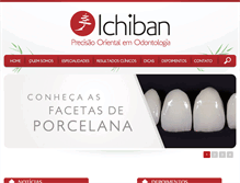 Tablet Screenshot of clinicaichiban.com.br